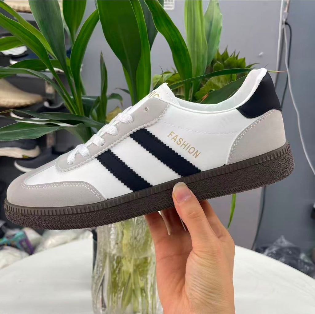 Sneaker Fashion Blanc/Noir vue côté 2