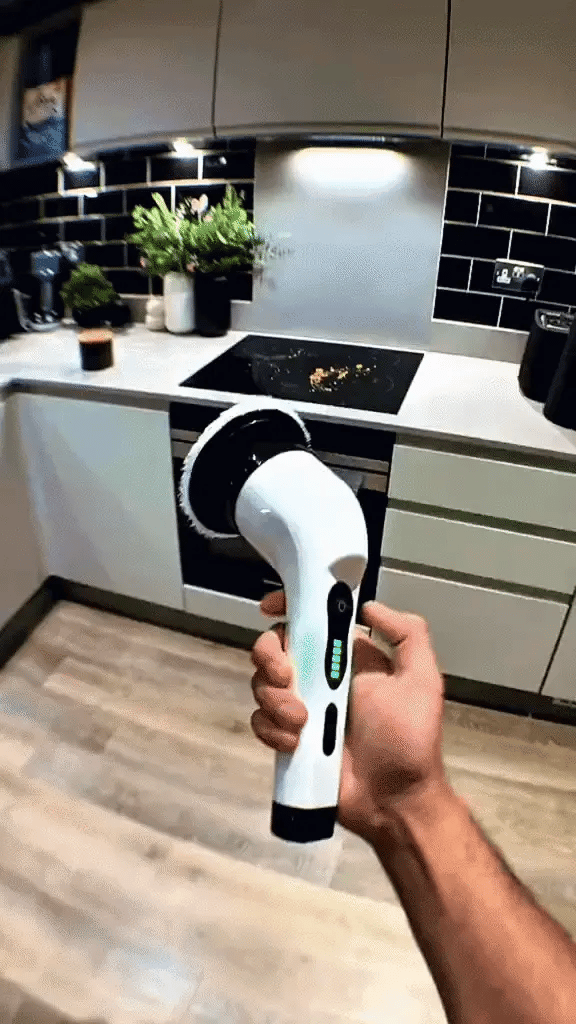 Brosse de Nettoyage Électrique 9-en-1 — Nettoyage Puissant, Sans Effort