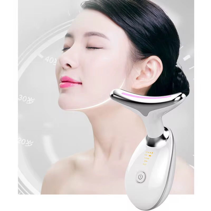 Masseur Facial Anti-Rides – Technologie LED & EMS