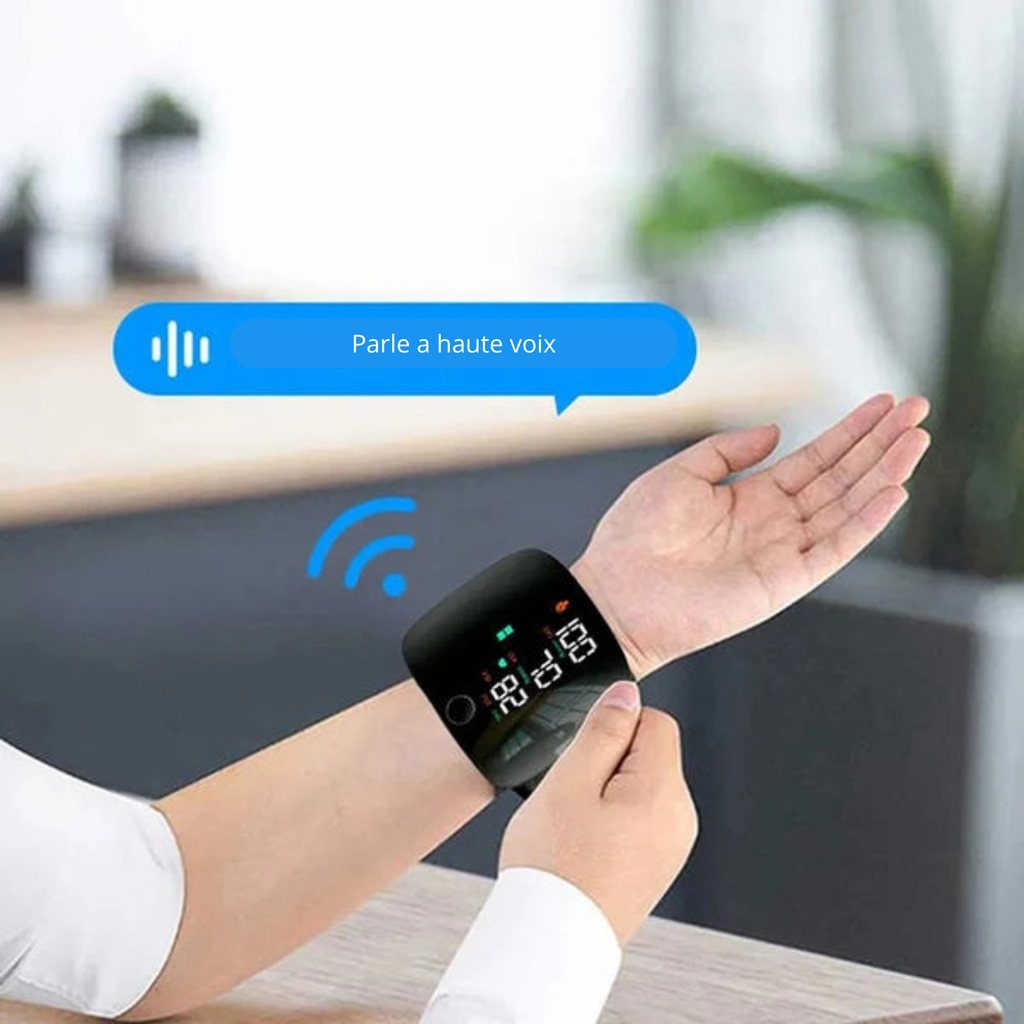 Tensiomètre Automatique au Poignet – Surveillez Votre Tension Facilement à la Maison