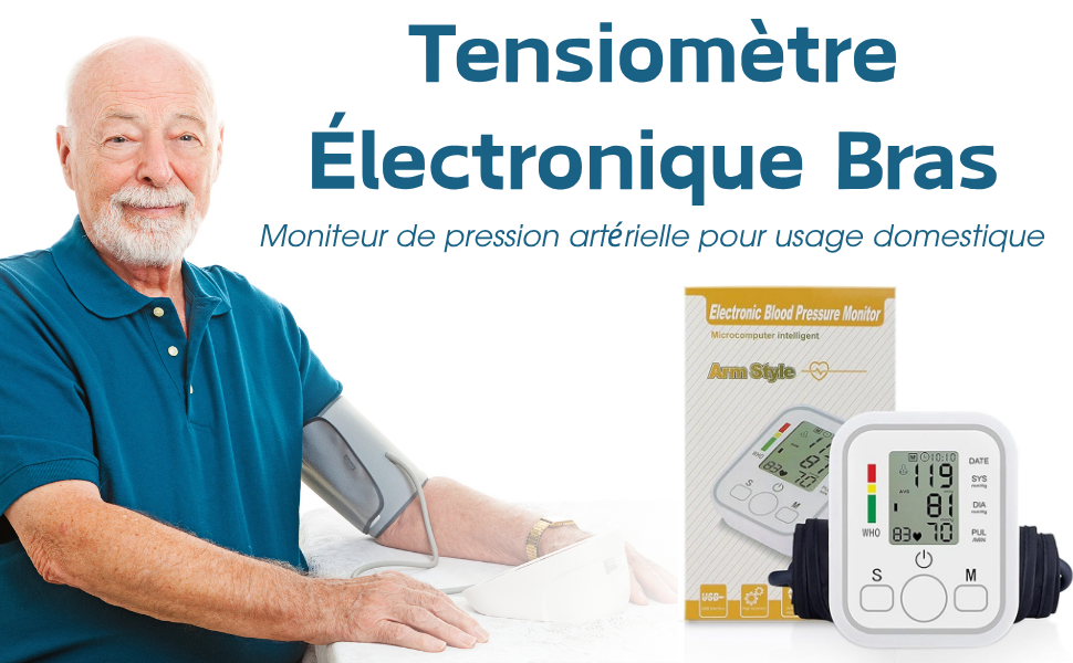 Tensiomètre Électronique au Bras