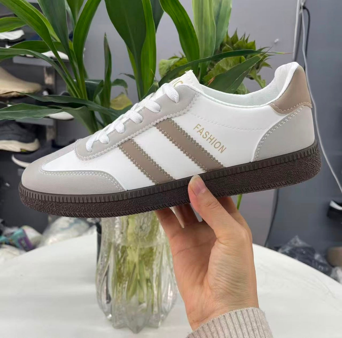 Sneaker Fashion Beige/Taupe
