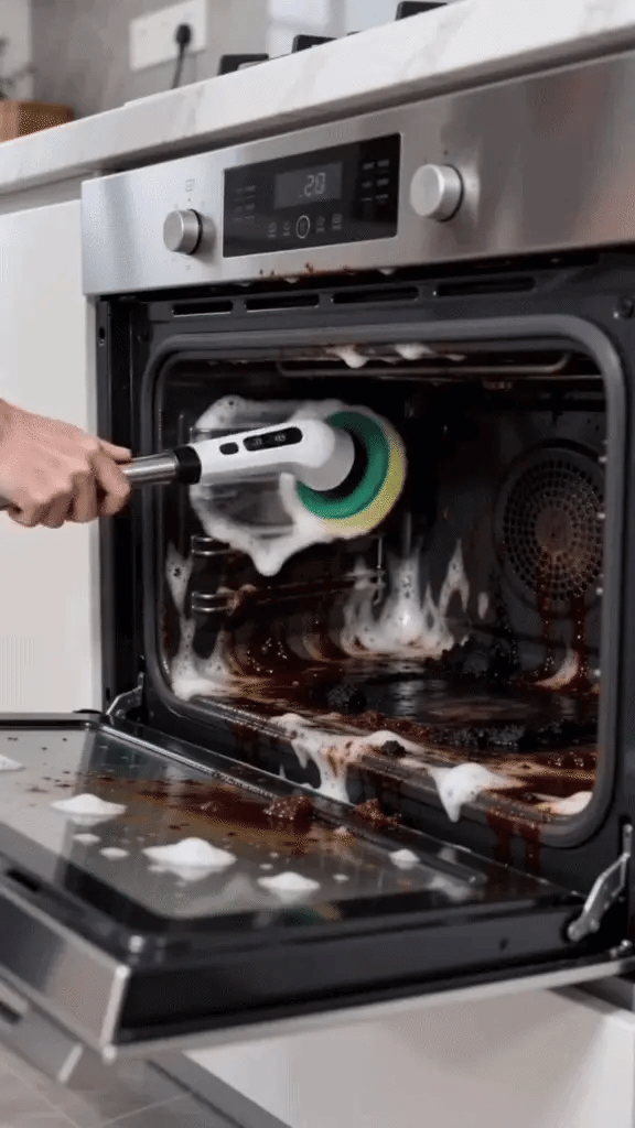 Brosse de Nettoyage Électrique 9-en-1 — Nettoyage Puissant, Sans Effort